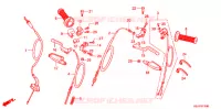LEVIER DE GUIDON   CABLE pour Honda CRF 100 de 2008
