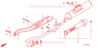 SILENCIEUX D'ECHAPPEMENT pour Honda CRF 100 de 2010