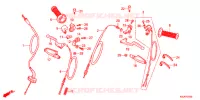LEVIER DE GUIDON   CABLE pour Honda CRF 100 de 2011