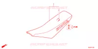 SELLE pour Honda CRF 100 de 2011