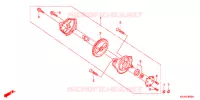 POMPE A HUILE pour Honda CRF 100 de 2012