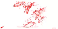 COUVERCLES LATERAUX pour Honda CTX 700 N ABS de 2016