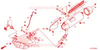 SILENCIEUX D'ECHAPPEMENT pour Honda CTX 700 N ABS de 2016