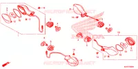 CLIGNOTANT pour Honda CTX 700 N DCT ABS de 2016