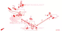 PEDALE pour Honda CTX 700 N DCT ABS de 2016
