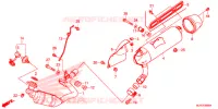 SILENCIEUX D'ECHAPPEMENT pour Honda CTX 700 N DCT ABS de 2016