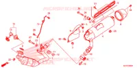 SILENCIEUX D'ECHAPPEMENT pour Honda CTX 700 N DCT ABS de 2016