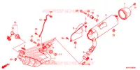 SILENCIEUX D'ECHAPPEMENT pour Honda CTX 700 N de 2014