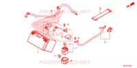 BATTERIE pour Honda CTX 700 N de 2016