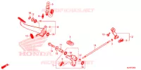 PEDALE pour Honda CTX 700 N de 2016