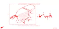 SELLE pour Honda CTX 700 N de 2016