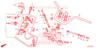 GUIDON   TE DE FOURCHE pour Honda CTX 700 N de 2016