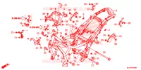 CADRE pour Honda CTX 700 T de 2014