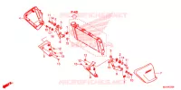 OUIES DE RADIATEUR pour Honda CTX 700 T de 2014
