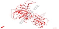 VIDE POCHE pour Honda CTX 700 T de 2014