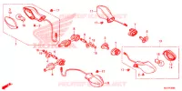 CLIGNOTANT pour Honda CTX 700 T de 2014