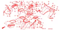 PROTEGE JAMBES (FJS400A/D/FJS600A/D5 8) pour Honda SILVER WING 400 ABS de 2008