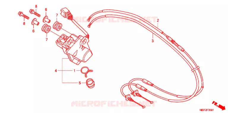 SERVO-MOTEUR (FJS400L9) Honda SCOOTER 400 SILVERWING 2016  FJS400L9_J