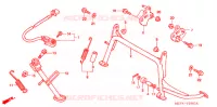BEQUILLE pour Honda SILVER WING 600 ABS de 2003