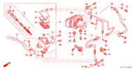 MAITRE CYLINDRE DE FREIN AVANT (FSC600A3/A4/A5) pour Honda SILVER WING 600 ABS de 2003