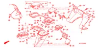PROTEGE JAMBES pour Honda SILVER WING 600 ABS de 2003