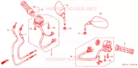 COMMODO   LEVIER   CABLE pour Honda SILVER WING 600 ABS de 2005