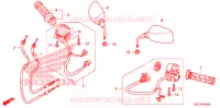 COMMODO   LEVIER   CABLE pour Honda SILVER WING 600 ABS de 2006