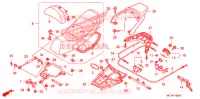 SELLE pour Honda SILVER WING 600 ABS de 2006