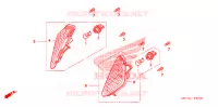 CLIGNOTANT pour Honda SILVER WING 600 ABS de 2007