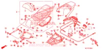 SELLE pour Honda SILVER WING 600 ABS de 2008