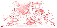 SELLE pour Honda SILVER WING 600 ABS de 2008