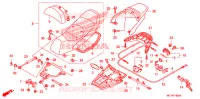 SELLE pour Honda SILVER WING 600 ABS de 2009