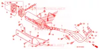 SILENCIEUX D'ECHAPPEMENT pour Honda SILVER WING 600 ABS de 2009