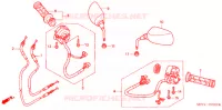 COMMODO   LEVIER   CABLE pour Honda SILVER WING 600 de 2003