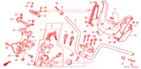 GUIDON   CARENAGE pour Honda SILVER WING 600 de 2003
