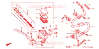MAITRE CYLINDRE DE FREIN AVANT (FSC6002/D3/D4/D5) pour Honda SILVER WING 600 de 2003