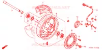 ROUE AVANT pour Honda SILVER WING 600 de 2003