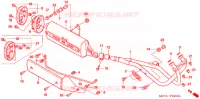 SILENCIEUX D'ECHAPPEMENT pour Honda SILVER WING 600 de 2003