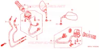 COMMODO   LEVIER   CABLE pour Honda SILVER WING 600 de 2004