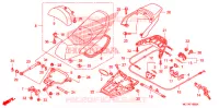SELLE pour Honda SILVER WING 600 de 2008