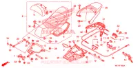 SELLE pour Honda SILVER WING 600 de 2009