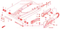 BRAS OSCILLANT pour Honda FTR 223 de 2007
