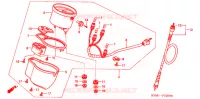 COMPTEUR pour Honda FTR 223 de 2007