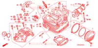 CULASSE pour Honda FTR 223 de 2007