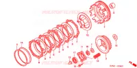 EMBRAYAGE pour Honda FTR 223 de 2007