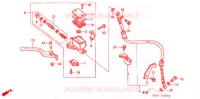 MAITRE CYLINDRE DE FREIN AVANT pour Honda FTR 223 de 2007