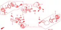 CLIGNOTANT pour Honda VALKYRIE 1500 F6C DELUXE de 2002
