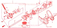 POMPE A HUILE pour Honda VALKYRIE 1500 F6C DELUXE de 2003