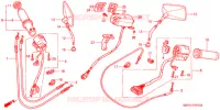 COMMODO   LEVIER   CABLE pour Honda VALKYRIE 1500 F6C INTERSTATE de 2001