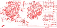 BLOC CYLINDRES pour Honda VALKYRIE 1500 F6C INTERSTATE de 2001